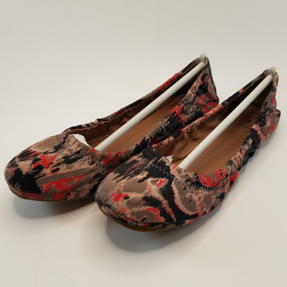 EUC Lucky Brand Multi Colored Erin Flats 6